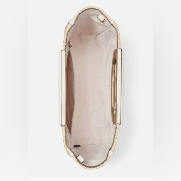 NWT!!!! Kate Spade Alexia Straw Crossbody Clutch - Picture 3 of 7